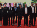 Cast "Anime nere", cast, con il regista Francesco Munzi, Venezia 2014. Credits Valentina Zanaga