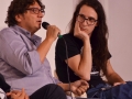 L'intervento del giornalista Vainer Tugnolo sul tema "La genesi della film Scano Boa", nella sala della Regione Veneto all'Hotel Excelsior. Venezia72 Foto Valentina Zanaga